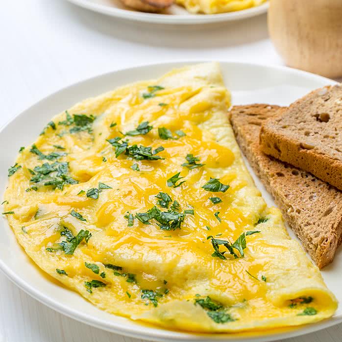 BEYAZ PEYNİRLİ OMLET